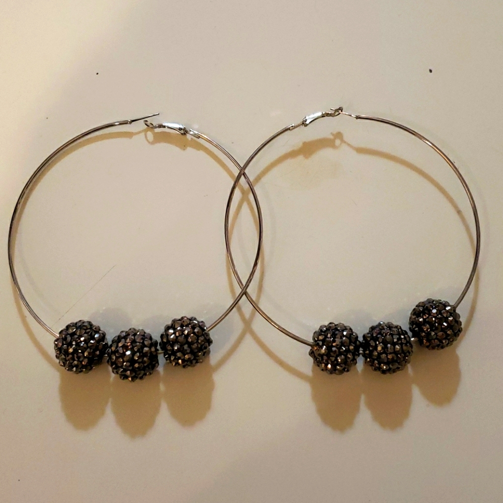 Hoop earrings